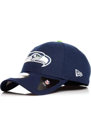 New Era Accessoires, unisex, Blauw, ONE Size, NFL Gebogen Klep Pet Originele Teamkleuren