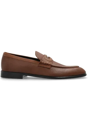 Burberry Schoenen, Heren, Bruin, 45 EU, Leer, Parel loafers type schoenen