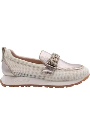 Hispanitas Schoenen, Dames, Grijs, 37 EU, Klassieke Durrus Mocassin Schoenen