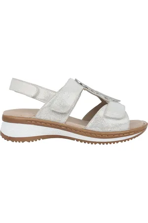 ARA Schoenen, Dames, Wit, 38 EU, Suède, Witte damessandaal voor de zomer