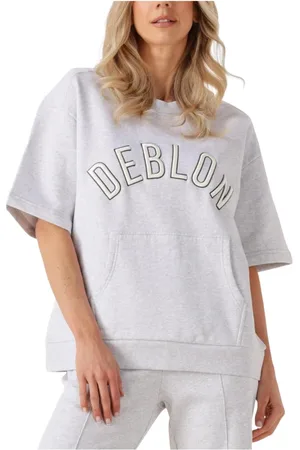 Deblon Sports Tops, Dames, Grijs, S, Katoen, Lara T-shirt voor dames