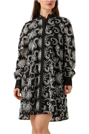 Bruuns Bazaar Kleedjes, Dames, Zwart, XL, Ocean Jurk voor veelzijdige stijl