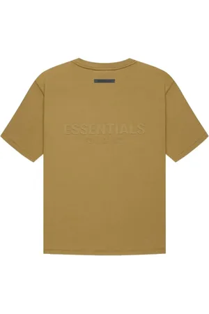 FEAR OF GOD Tops, Heren, , M, Katoen, Amber Oversized T-shirt met Essentials Logo