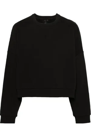 Entire Studios Sweatshirts & Hoodies, Heren, Zwart, L, Katoen, Crew Soot Box Sweatshirt