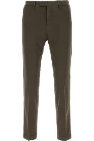 PT Torino Broeken, Heren, Bruin, 3Xl, Katoen, Bruine Stretch Katoenmix Broek