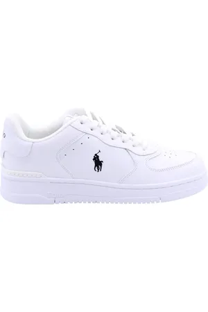 Ralph Lauren Schoenen, Heren, Wit, 42 EU, Stijlvolle Heren Sneaker - Verhoog Je Stijl