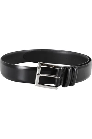 Orciani Accessoires, Heren, Zwart, 120 CM, Leer, Zwarte leren riem