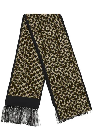 VALENTINO GARAVANI Accessoires, Heren, Bruin, ONE Size, Geometrische Zijden Sjaal Model Va 6Y2E600Aatrrcgbb