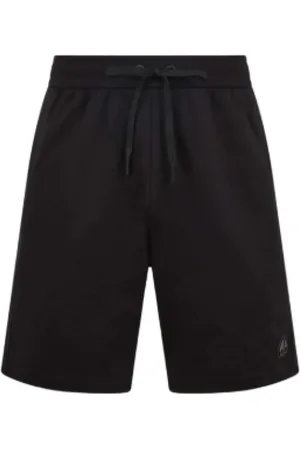 Moose Knuckles Korte broeken, Heren, Zwart, M, Denim, Casual Denim Shorts voor Mannen