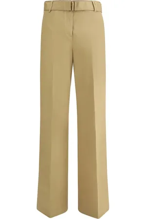 TRUE ROYAL Broeken, Dames, , S, Katoen, Wijde broek met verstelbare riem