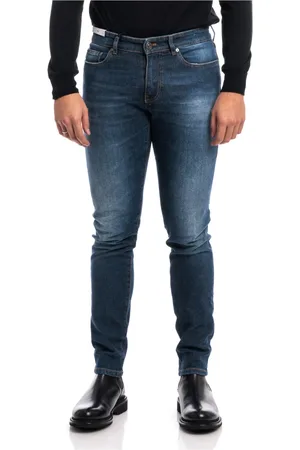 PT Torino Jeans, Heren, Blauw, W33, Katoen, Rock Jeans voor een stijlvolle look