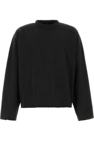 Entire Studios Tops, Heren, Zwart, M, Katoen, Zwart Katoen Oversized T-Shirt