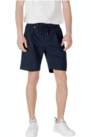 Antony Morato Korte broeken, Heren, Blauw, 2Xs, Polyester, Ondergoed met Kant Sluiting en Zakken