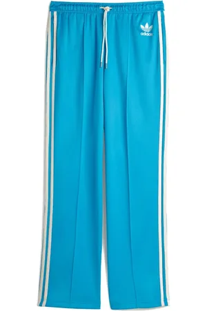 adidas Broeken, Heren, Blauw, L, Polyester, Track Pant Shock Cyan Spring 19