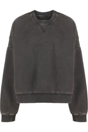Entire Studios Sweatshirts & Hoodies, Heren, Zwart, L, Katoen, Crew Washed Box Tee
