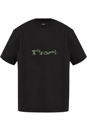 ROA Tops, Heren, Zwart, L, Zwarte Service T-Shirt