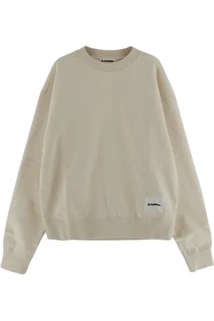Jil Sander Sweatshirts & Hoodies, Dames, , M, Katoen, Katoenen Dames Sweatshirt Mode