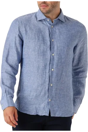 Matinique Overhemden, Heren, Blauw, M, Wol, Casual Blauw Overhemd voor Heren