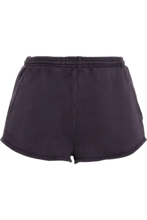 Entire Studios Korte broeken, Dames, Paars, XS, Polyester, Micro Shorts