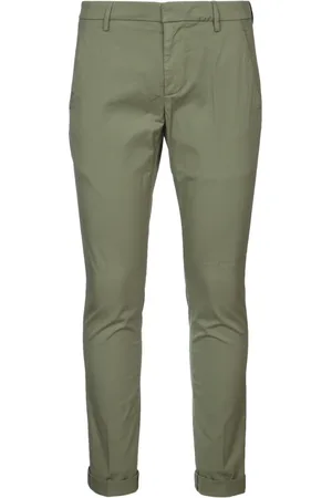 Dondup Broeken, Heren, Groen, W33, Stijlvolle Gaubert Broek voor Mannen