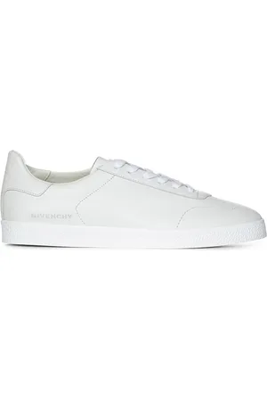 Givenchy Schoenen, Dames, Wit, 39 EU, Leer, Witte Sneakers met 4G Logo