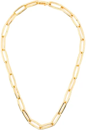 Jil Sander Accessoires, Dames, Geel, ONE Size, Gouden Ketting Elegant Ontwerp