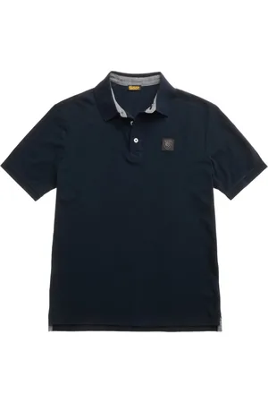 Blauer Tops, Heren, Blauw, L, Klassiek Poloshirt voor Mannen