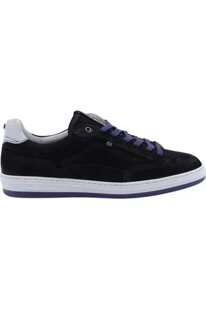 Floris van Bommel Schoenen, Heren, Blauw, 41 1/2 EU, DE Dijker Sneaker