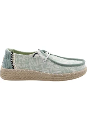 Hey dude Schoenen, Dames, Groen, 39 EU, Stijlvolle Espadrilles voor de Zomer