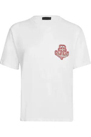 Liu Jo Tops, Dames, Wit, M, Katoen, Katoenen T-shirt