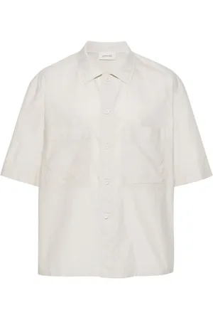 LEMAIRE Overhemden, Heren, , L, Pale Mastic Pyjama Shirt