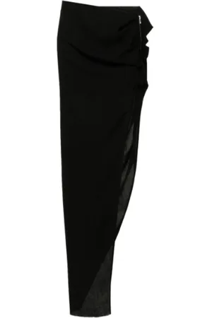 Rick Owens Rokken, Dames, Zwart, 2Xs, Zwarte Edfu Rok