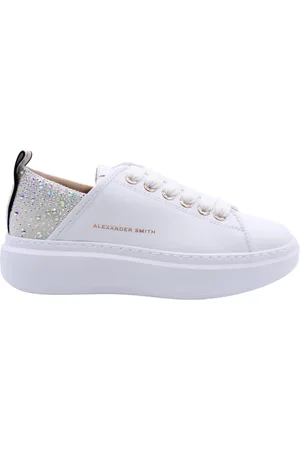 Alexander Smith Schoenen, Dames, Wit, 37 EU, Kebir Sneaker
