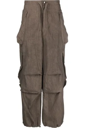 Entire Studios Broeken, Heren, Bruin, M, Katoen, Cargo Brunette Car Tapered Broek