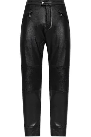 Dsquared2 Broeken, Heren, Zwart, S, Katoen, Gewaxte broek