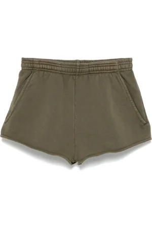 Entire Studios Korte broeken, Dames, Groen, M, Military Micro Shorts