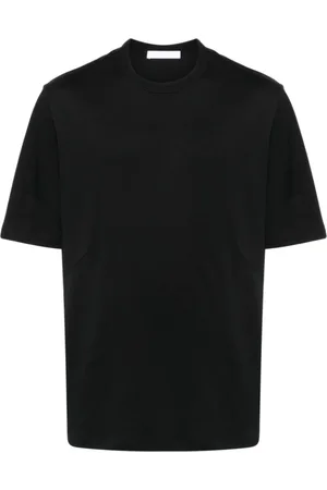 Helmut Lang Tops, Heren, Zwart, M, Zwart Zwaar T-shirt voor dagelijks gebruik