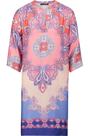 Betty Barclay Kleedjes, Dames, Blauw, L, Zomerjurk met Paisley-print