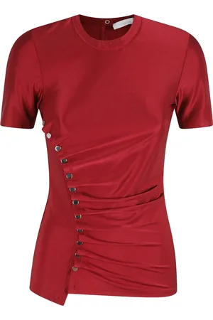 Paco rabanne Blouses & Shirts, Dames, Rood, XS, Stijlvolle Geur voor Moderne Vrouwen