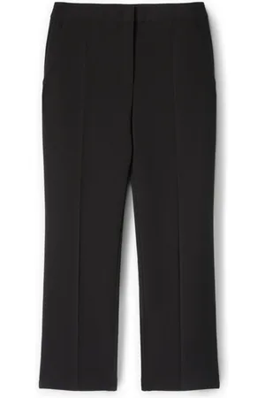 Motivi Broeken, Dames, Zwart, XL, Polyester, Normale broek met vouw