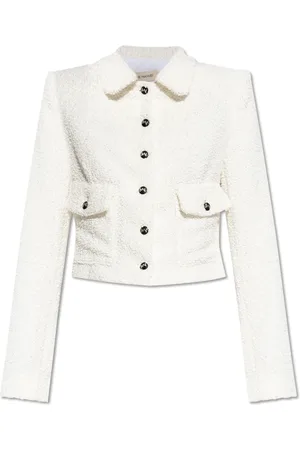 The Mannei Jassen, Dames, Wit, S, Blazer met zakken