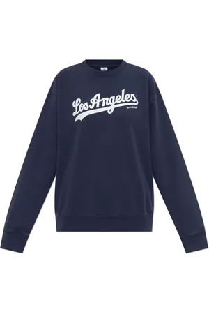 Sporty & Rich Sweatshirts & Hoodies, unisex, Blauw, M, Katoen, x LA Dodgers