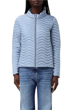 save the duck Jassen, Dames, Blauw, S, Lichtblauwe Winterjas