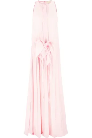 GENNY Kleedjes, Dames, Roze, S, Elegante Lange Jurk Abiti