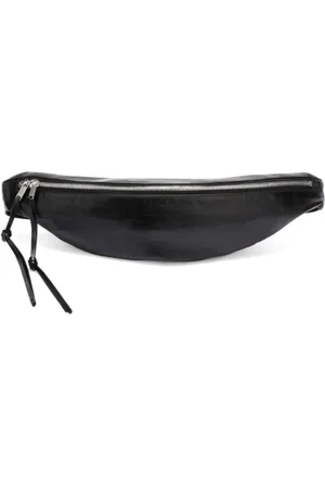 Jil Sander Tassen, Heren, Zwart, ONE Size, Belt Bag met Banana Stijl