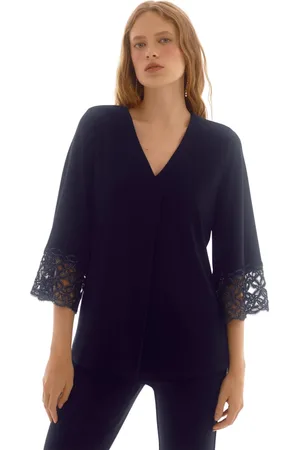 Joseph Ribkoff Blouses & Shirts, Dames, Blauw, 5Xl, Blauwe Jassen voor Vrouwen