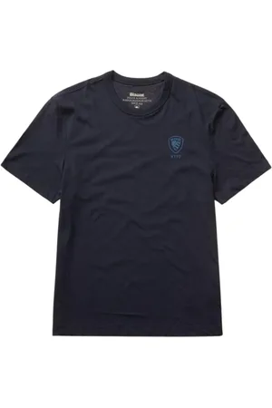 Blauer Tops, Heren, Blauw, XL, Katoen, Katoenen T-shirt