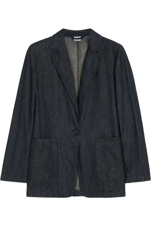 Aspesi Jassen, Dames, Blauw, M, Denim, Denim Jack Mod. 0932