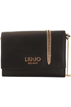Liu Jo Tassen, Dames, Zwart, ONE Size, Stijlvolle Crossbody Handtas