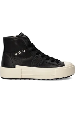Philippe model Schoenen, Dames, Zwart, 41 EU, Katoen, Sneakers Paris Haute Tennis